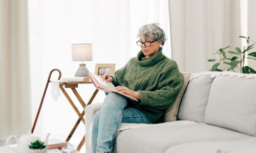 Rückzugsbereich mit Leseecke